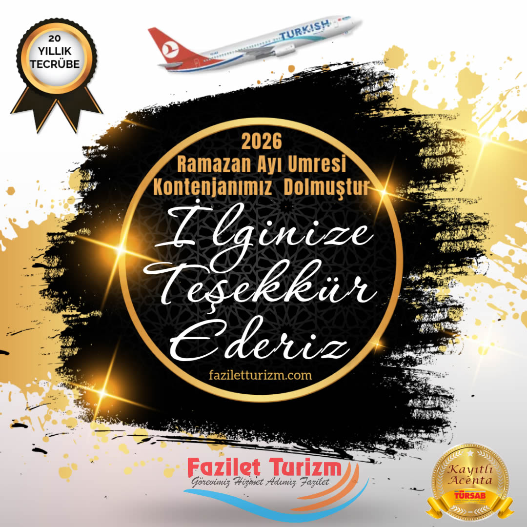 Ramazan Umresi Turu Diyanet Onaylı Umre