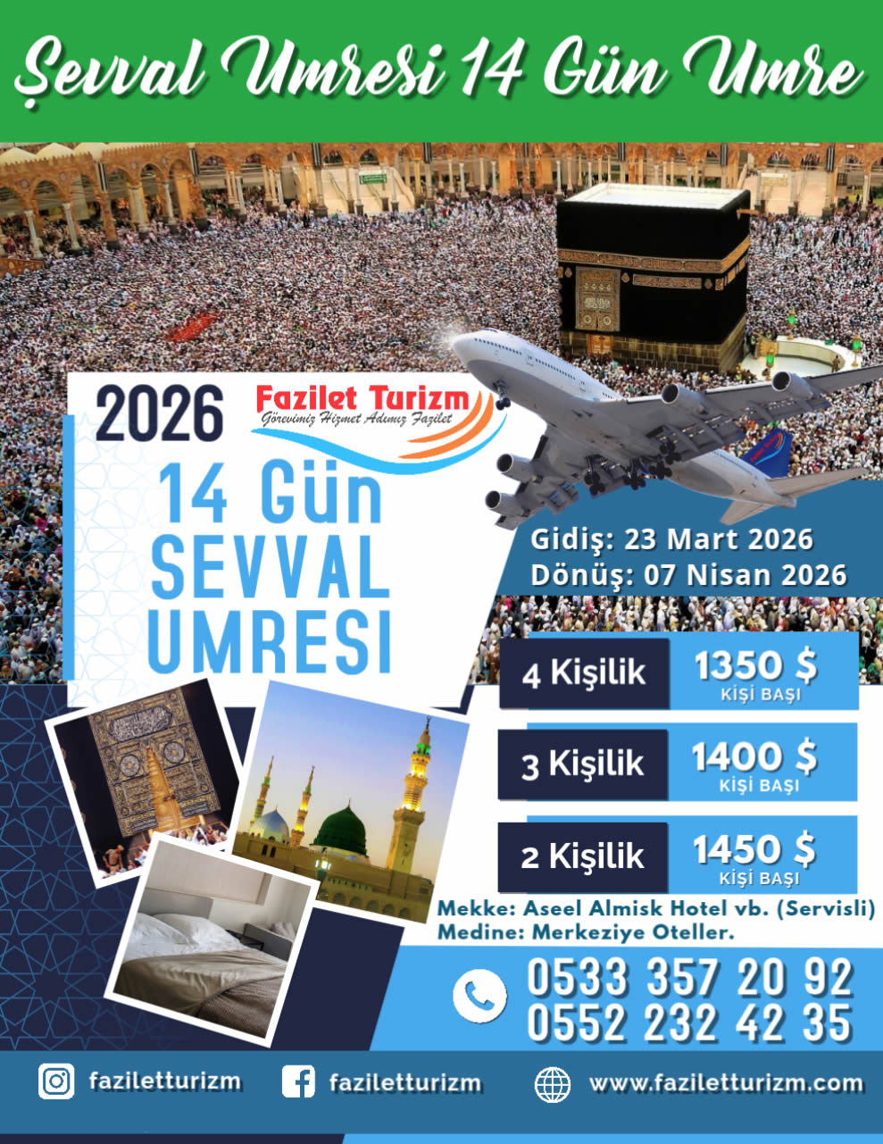 Şevval Umre Turu Diyanet Onaylı Umre