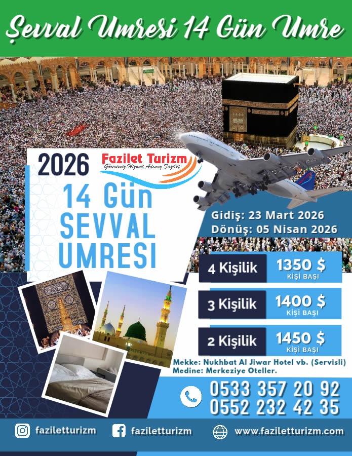 2026 Umre Turları Umre Fiyatları